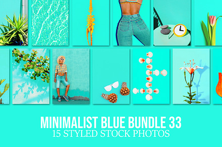 Minimalist blue bundle 33, a Beauty & Fashion Photo by Jenya Porechenskaya