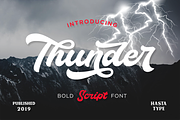 Thunder Script, a Script Font by hastatypestd (Thumbnail 10 of 10)