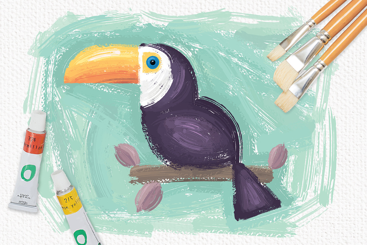 Outstanding Oil Paint Brushes, a Brush Add-On by The Artifex Forge (Photo 5 of 10)