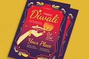 Modern Diwali Event Flyer, a Flyer Template by Guuver (Thumbnail 2 of 3)