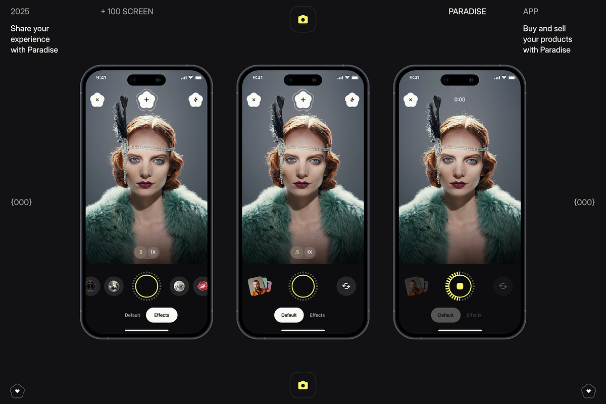 Paradise App UI KIT, an App Template by alievimrax (Photo 8 of 11)