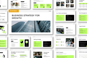 Business Strategy Google Slides, a Presentation Template by Siska Arista