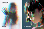 Glitch Studio Photo Effects, a Layer Style Add-On by pixelbuddha.net (Thumbnail 1 of 14)