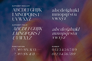 Byfords Sanchez Family Serif Font