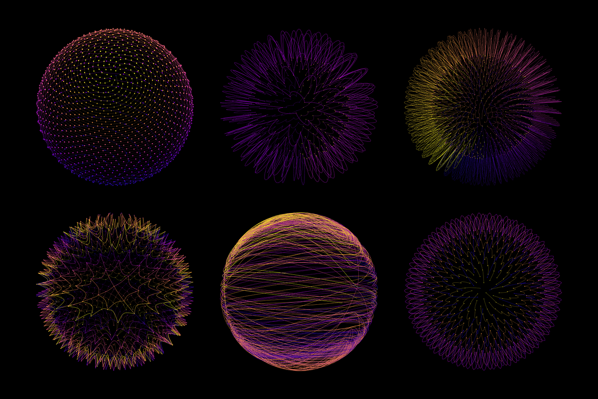 GEO_SPHERES02 Abstract Vector Bundle, an Object Graphic by codetoform (Photo 3 of 10)
