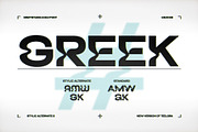 Telgra Neue - An Experimental Warped, a Font by Drizy (Thumbnail 5 of 9)