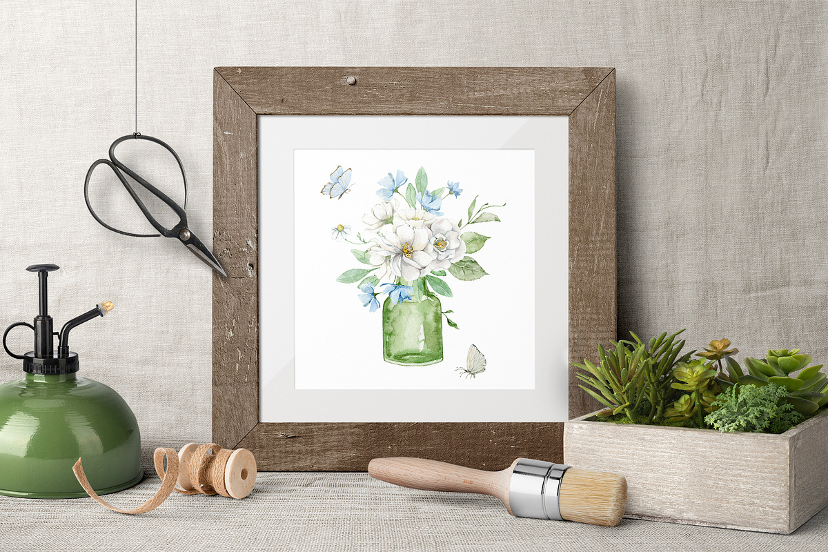 MIDSUMMER watercolor collection, a Person Illustration by long summer (Photo 11 of 15)