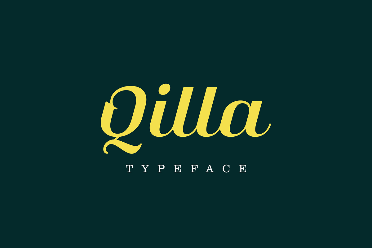 Qilla Typeface
