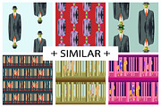 Patterns after Rene Magritte, a Pattern Graphic by Asyndrom (Thumbnail 2 of 2)