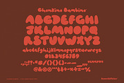 Chonkino Bambino - A Phat Brush Font, a Handwritten Font by Komet & Flicker (Thumbnail 10 of 10)