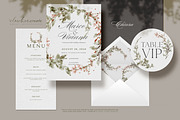 Bloom | Wedding Watercolor Wreaths, a Seasonal Illustration by slowlivecreate (Thumbnail 3 of 7)