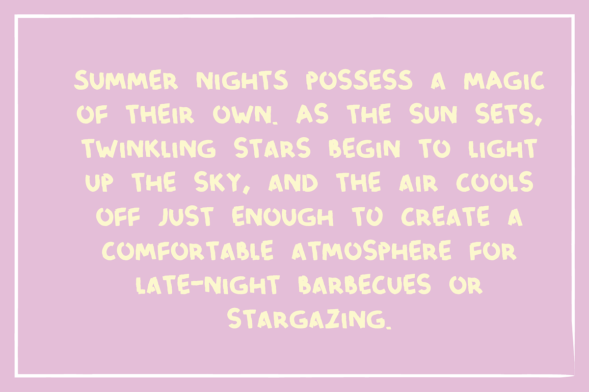 Cool And Lazy Font, a Handwritten Font by Bonfloret Studio (Photo 8 of 9)