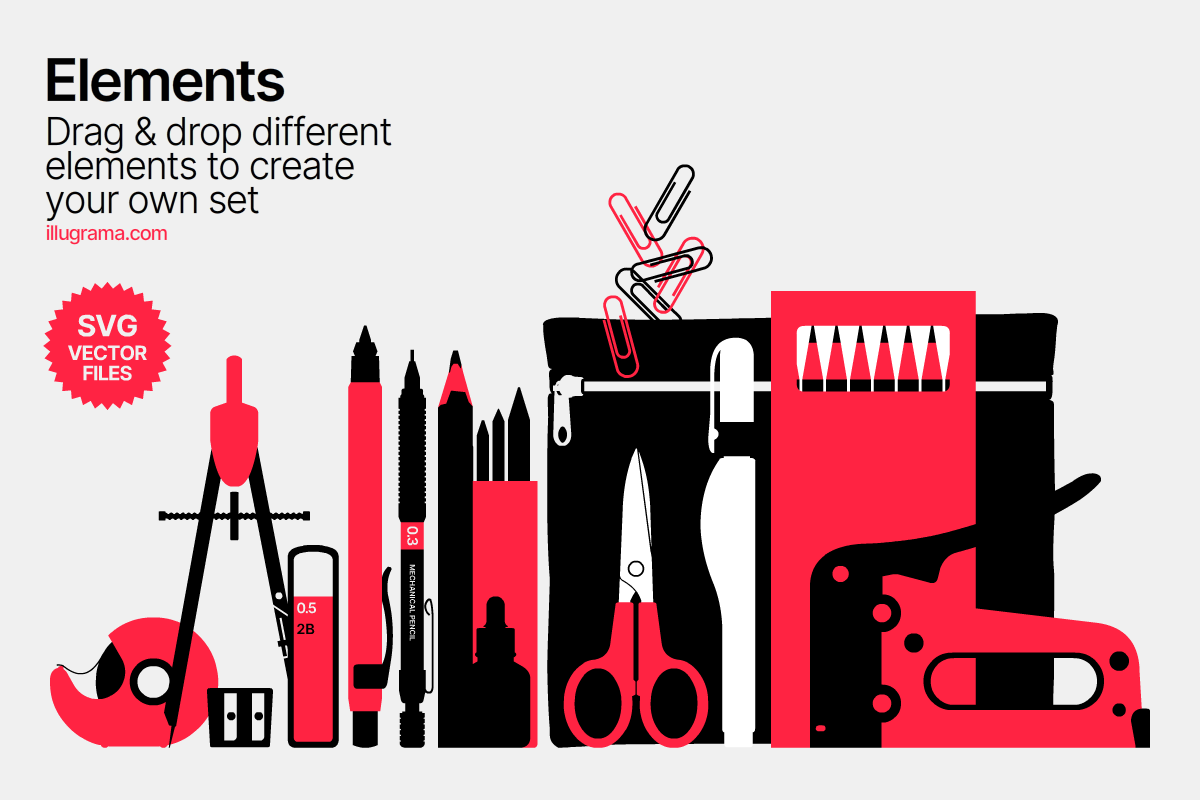 Designer Tools - Modern Graphics, an Illustration by illugrama (Photo 4 of 12)