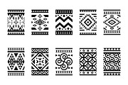 Tribal Pattern Collection, a Pattern Graphic by Saba Vector (Thumbnail 1 of 3)