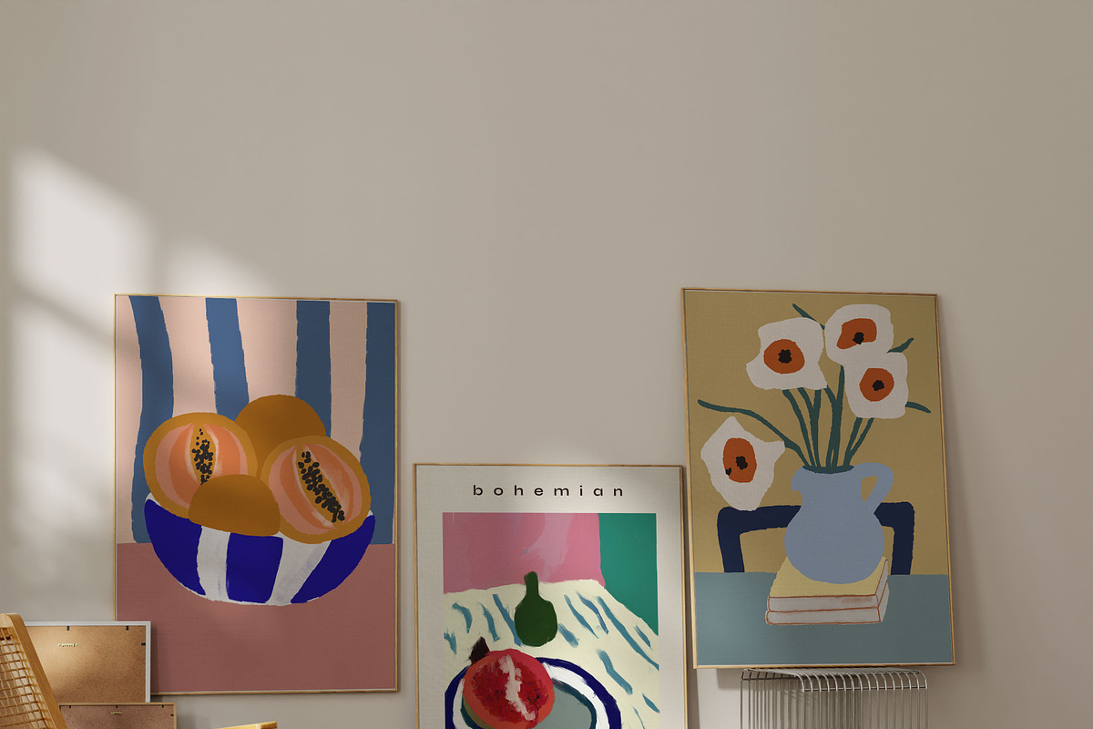 Modern Still Life Wall Art Gallery, a Graphic by Ayya Studio (Photo 3 of 13)