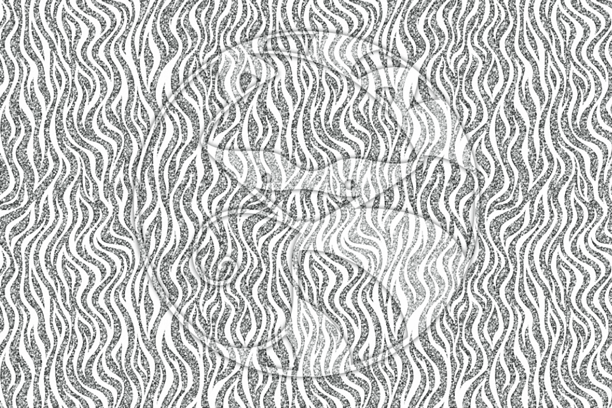 Seamless Glitter Animal Prints Slvr, a Pattern Graphic by RaccoonGirl Design (Photo 3 of 3)