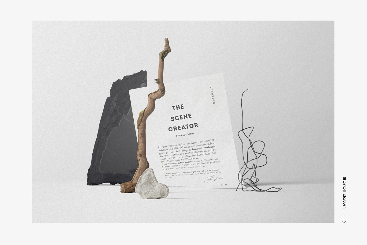 50%OFF The Scene Creator 2 - front, a Packaging Mockup by Creatoom (Photo 12 of 44)
