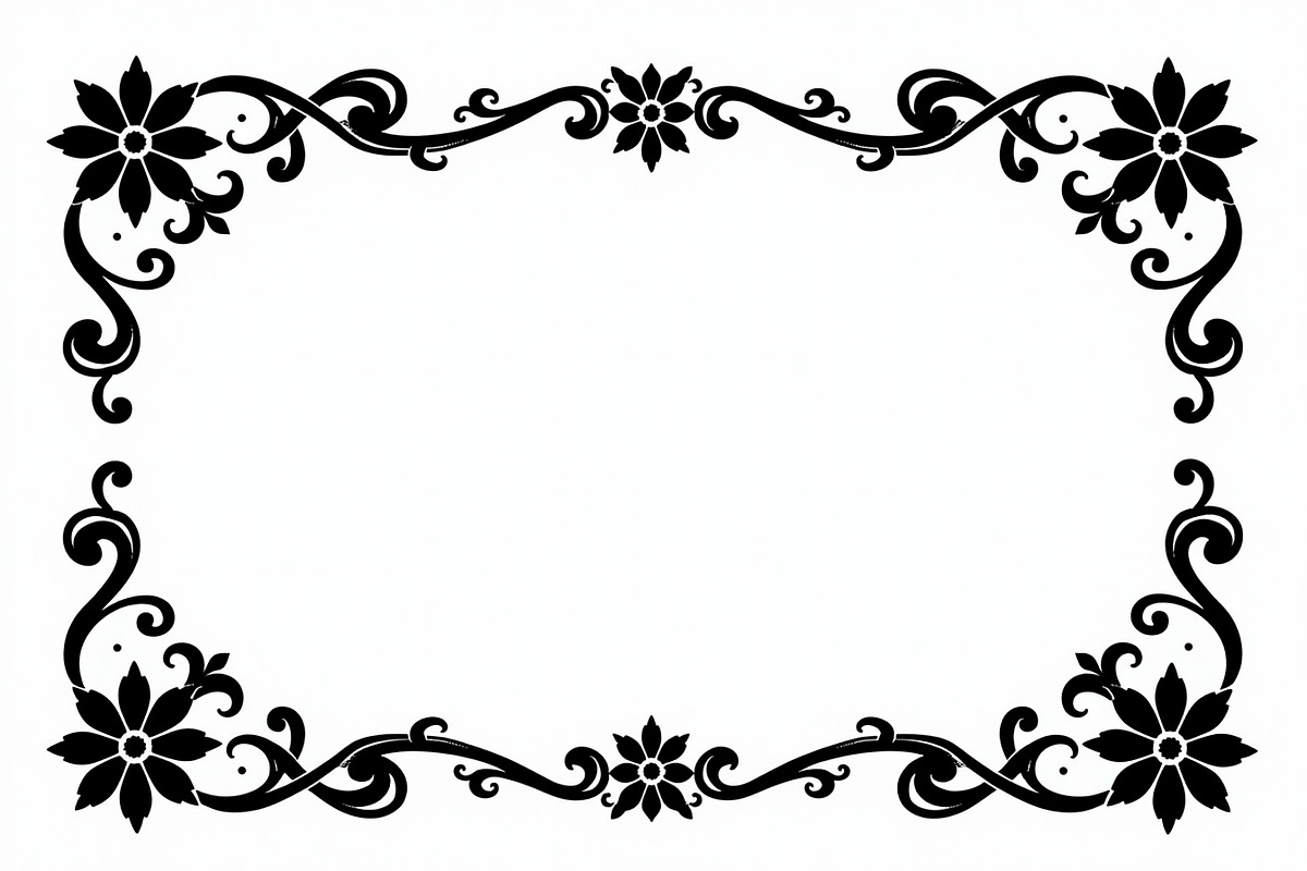 Vintage Frame Laser Cut Files, an Illustration by hafijul (Photo 4 of 9)