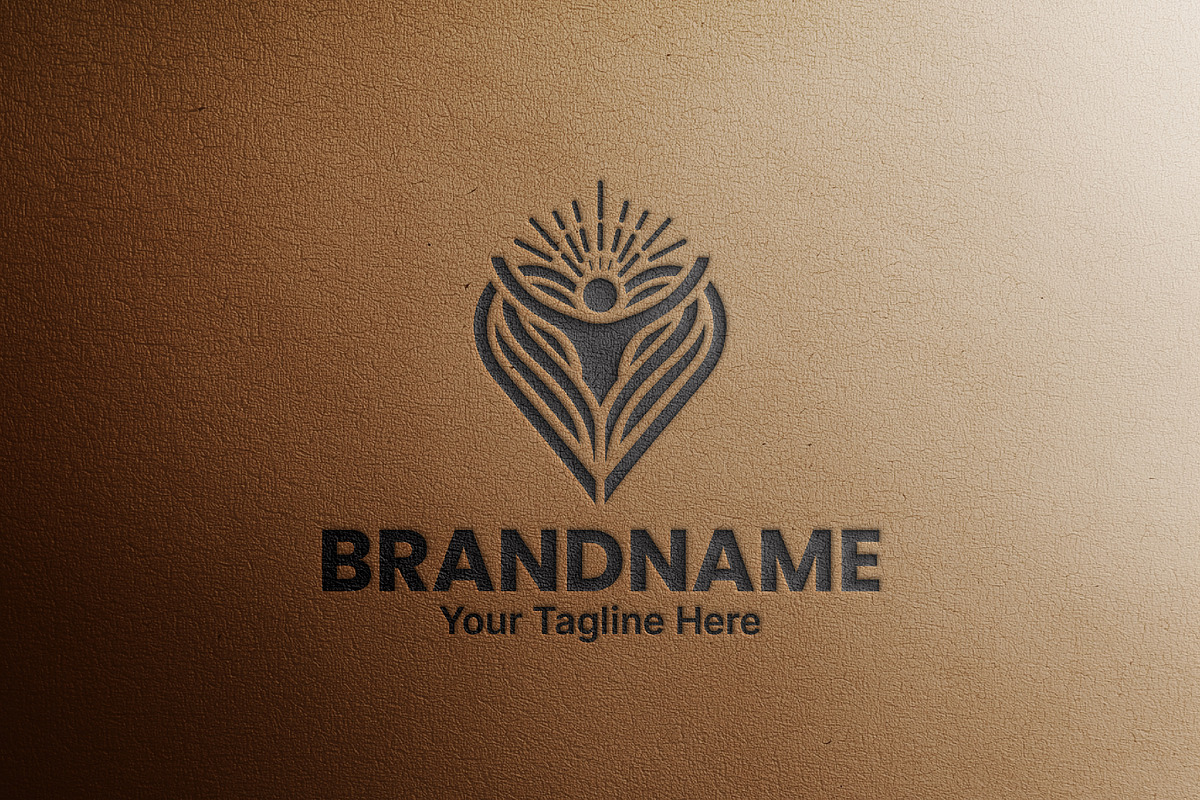 Wellness & Growth Logo Template preview 6