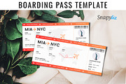 Canva Editable Boarding Pass Temp, a Templates & Theme by Snapybiz (Thumbnail 5 of 10)