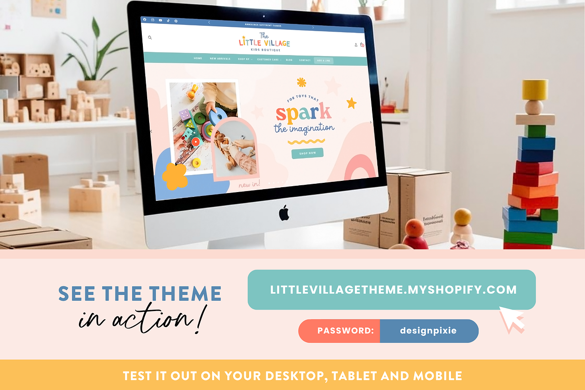 Primary Colors Shopify Theme | Kids, a Shopify Template by Design Pixie (Photo 4 of 11)