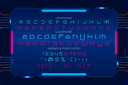 Matrix Pulse Futuristic Font, a Font by PutraCetol Studio (Thumbnail 5 of 5)