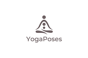 Yoga Poses Logo, a Branding & Logo Template by yopie (Thumbnail 1 of 3)