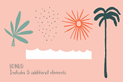 Beaches | A Playful Font, a Sans Serif Font by The Collective Studio (Thumbnail 10 of 11)