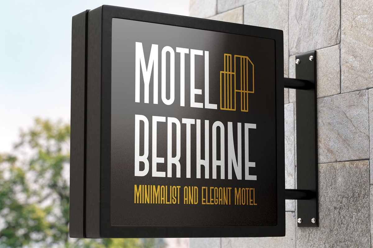 Bradome || Modern Tall Sans Serif, a Sans Serif Font by Ermedia Studio (Photo 6 of 10)