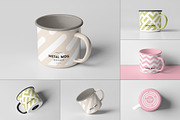 Metal Mug Mock-up, a Cups & Container Mockup by Yogurt86 (Thumbnail 1 of 10)