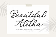 Beautiful Font Bundle, a Handwritten Font by Yoga Letter (Thumbnail 3 of 8)