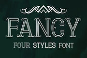 Fancy display fonts, a Slab Serif Font by Guten Tag Vector (Thumbnail 1 of 6)