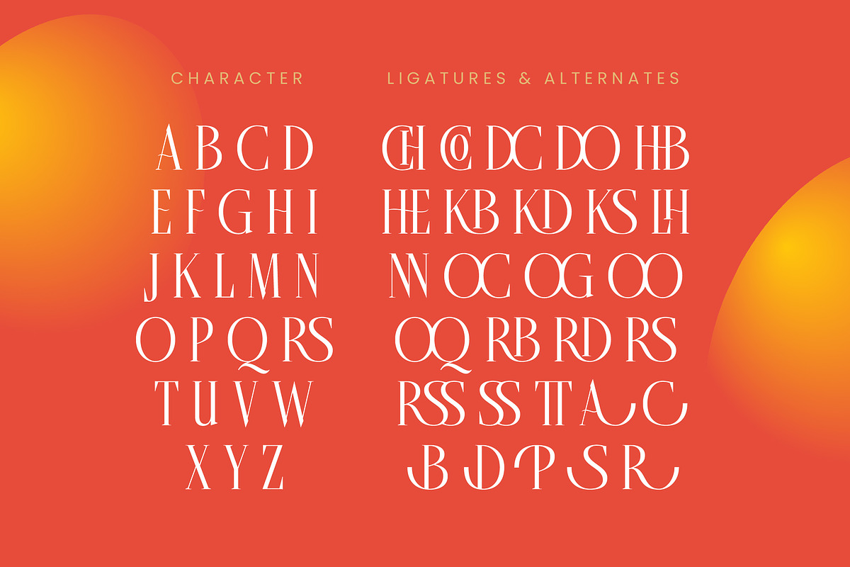 Belhinco Luxury Display Serif Font, a Serif Font by timelesstype.co (Photo 19 of 20)