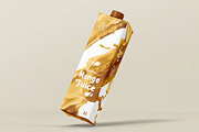 Juice Carton Mock-up, a Packaging Mockup by zippypixelstudio (Thumbnail 10 of 14)