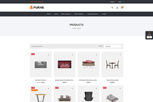 React ECommerce Template - Furns