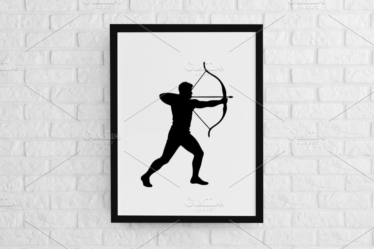Archery Silhouettes SVG, a Sport Illustration by newminddesign (Photo 2 of 3)
