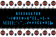 Alien Ghost, a Blackletter Font by Emdaduljs (Thumbnail 6 of 7)