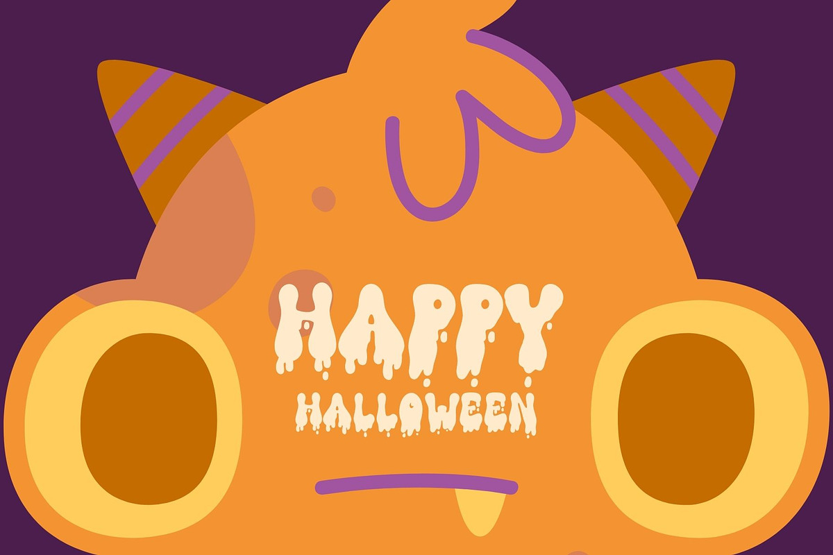 Groovy Drip is a cool Halloween font, a Handwritten Font by Brown Cupple (Photo 5 of 8)