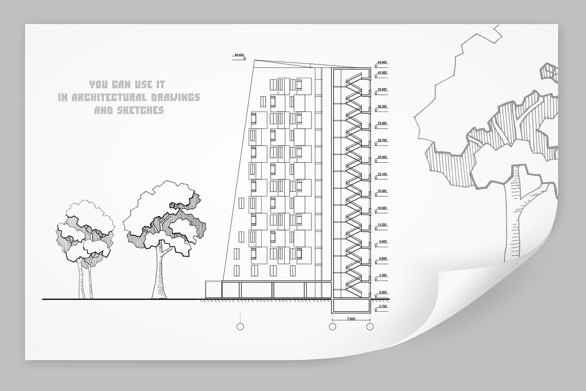 ArchiTrees Brushes preview 3