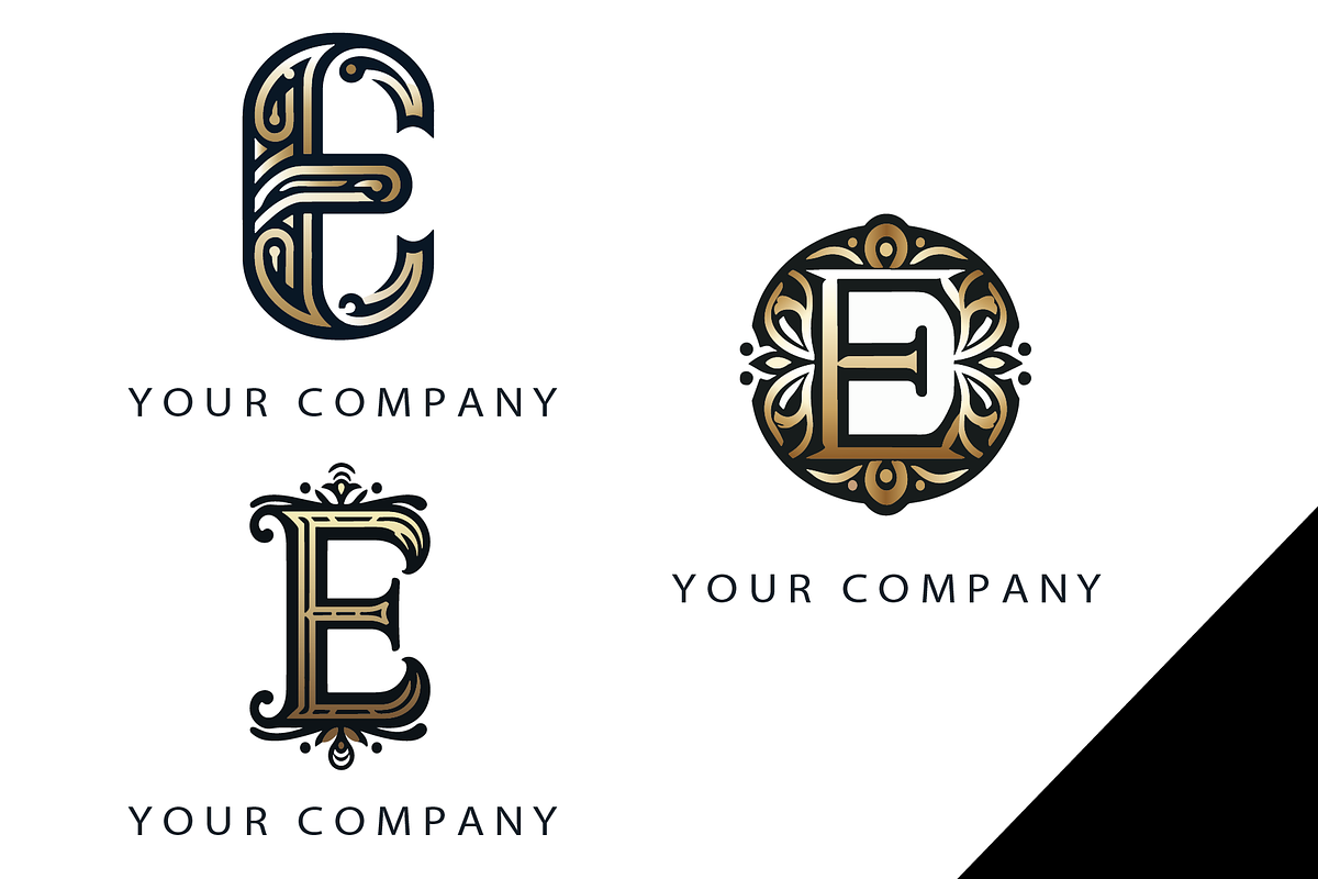 3 Classy Letter E Logos, a Branding & Logo Template by HE Studio (Photo 1 of 4)