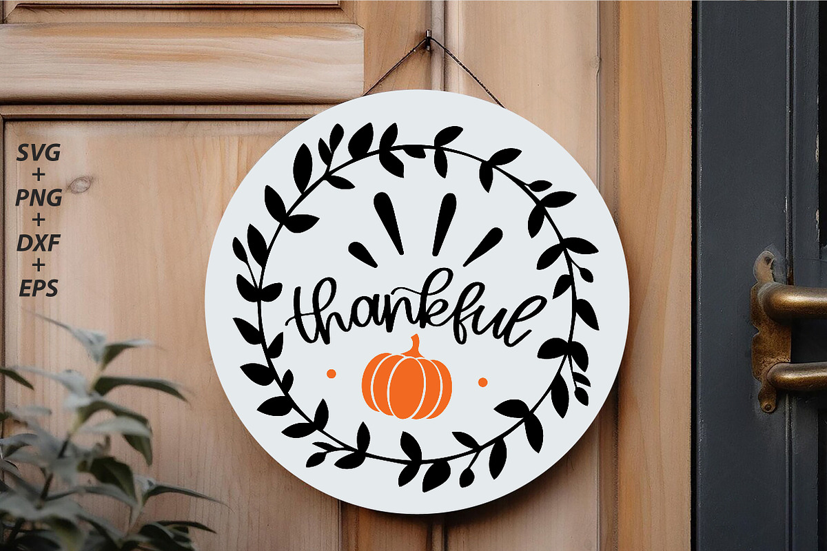 Fall Round Sign Svg Bundle, a Seasonal Illustration by Libby Wishes (Photo 7 of 11)