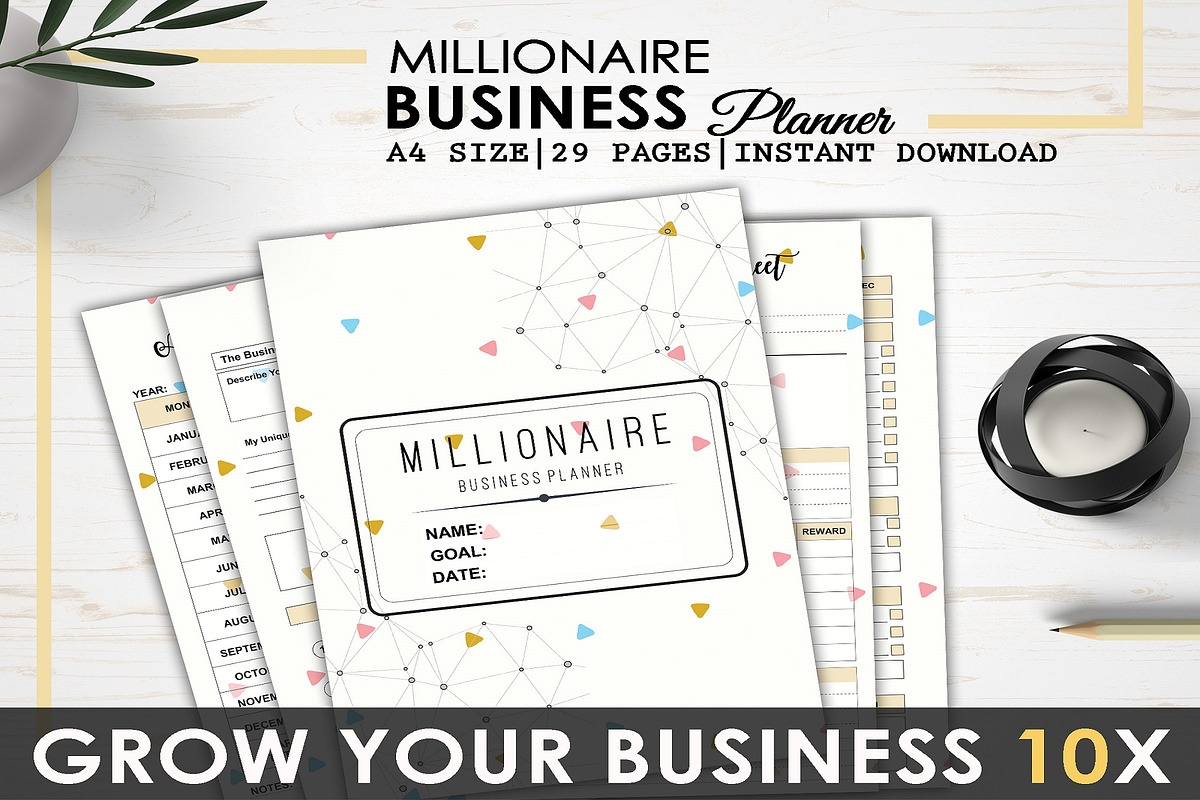 Business Startup Planner, a Marketing Template by Wow Designs (Photo 1 of 10)