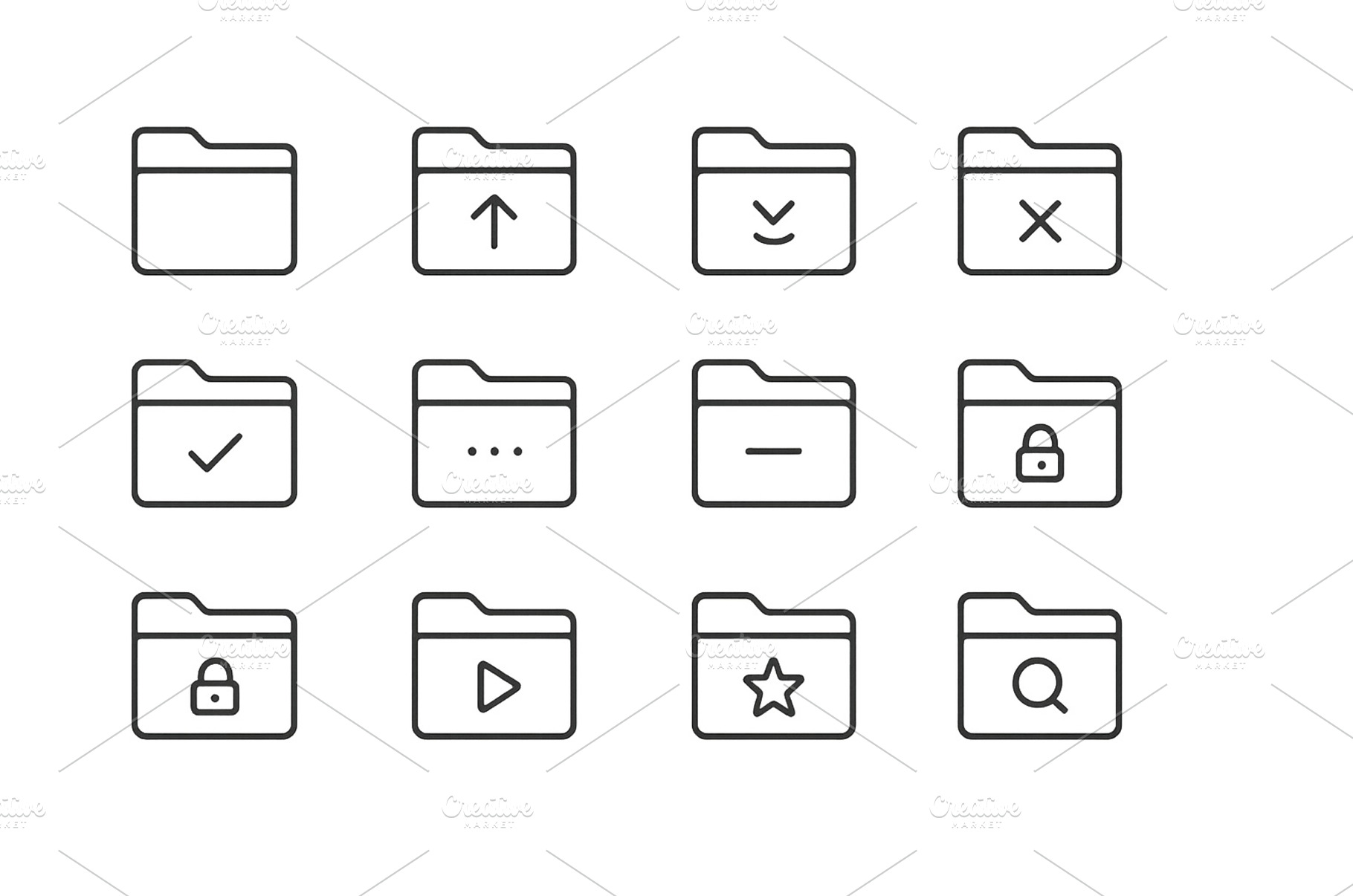 Collection of minimalist folder, a Technology Photo by ZinetroN