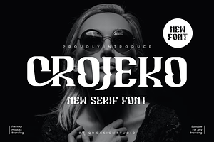 Crojeko - Medieval Serif Font