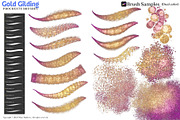 Procreate Metallic Gold Gilding, a Brushes & More by Fashion Workshop Bkk (Thumbnail 10 of 11)