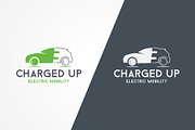 Electric Car Logo Template, a Branding & Logo Template by floringheorghe (Thumbnail 2 of 3)