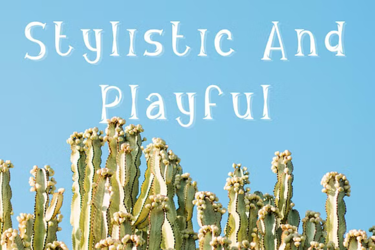 Auralian - Playful Display Font, a Serif Font by GearShift (Photo 3 of 6)