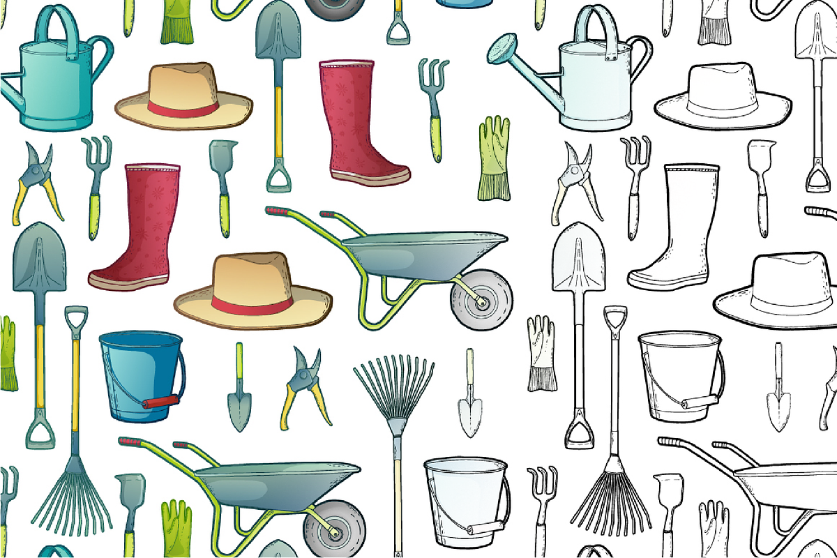 Garden/Farm icon and logo set, a Branding & Logo Template by Uniyok (Photo 7 of 7)