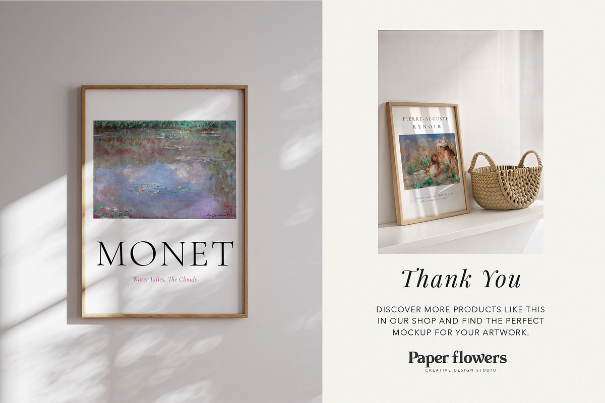 Minimalistic Frame Mockup, a Mockup by Paper Flowers Studio (Photo 5 of 5)