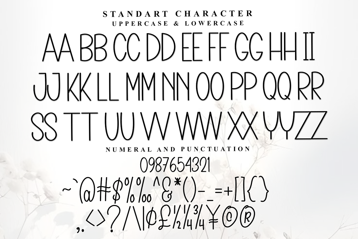 Holding Minimalist, a Sans Serif Font by FreshTypeINK (Photo 5 of 7)